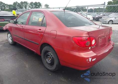 2007 Toyota Corolla Ce from USA, damaged, VIN JTDBR32E870133754